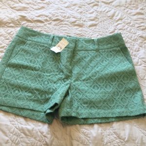 Loft green shorts